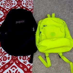 Two backpacks